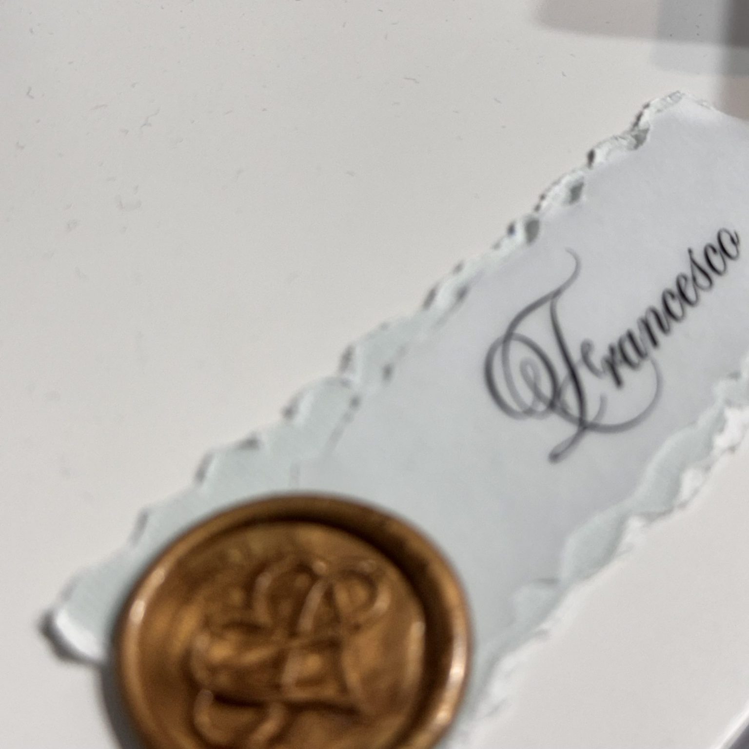 segnaposto matrimonio economico elegant green personalizzato