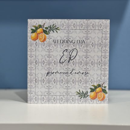 libretto messa personalizzato amalfi coast matrimonio elegante
