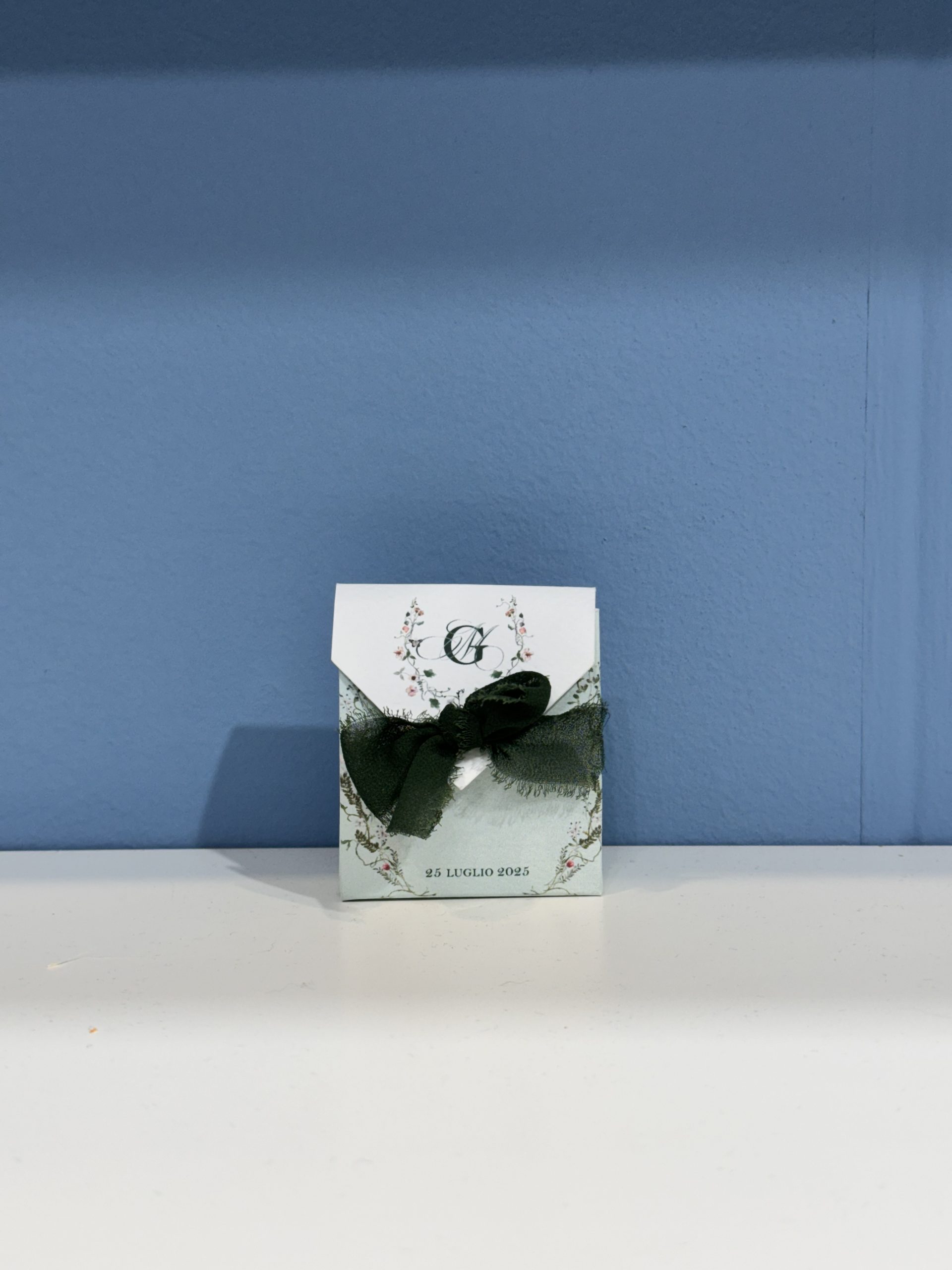 portariso-matrimonio-personalizzato-elegant-green portariso matrimonio personalizzato elegant green mini wedding bag