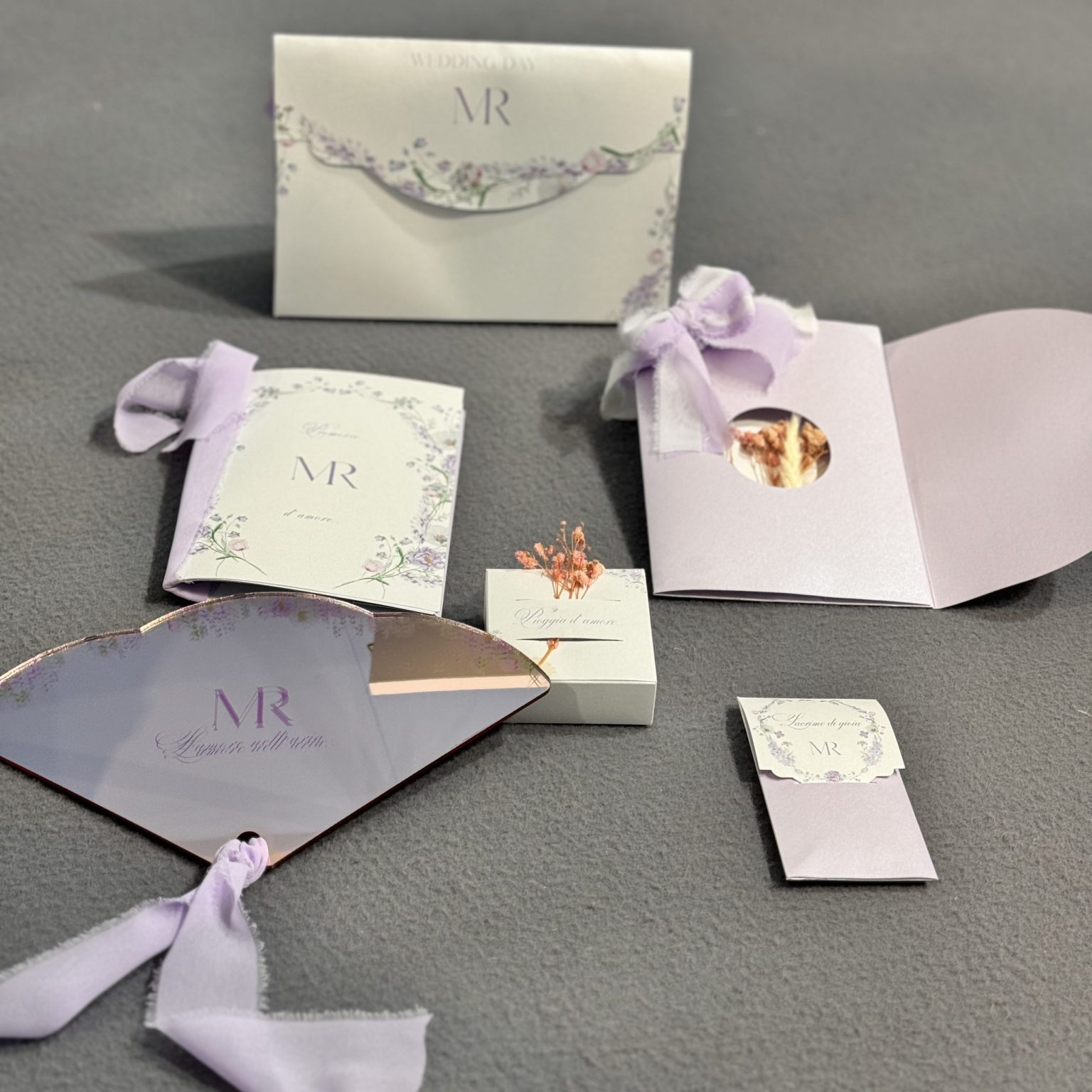 kit wedding bag flora edition personalizzato matrimonio elegante