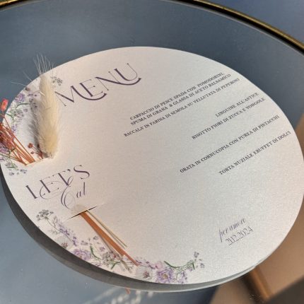 Menù "Flora Edition"