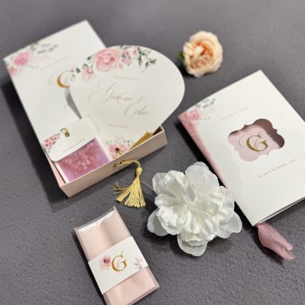 Wedding Box Completa " Dreamy Pink Rose"