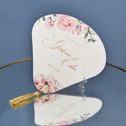 Ventaglio "Dreamy Pink Rose "