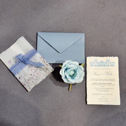 Partecipazione Soft Blue Lovely