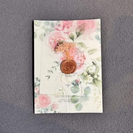 Partecipazione Dreamy Pink Rose